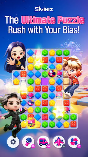 SMiniz: K-POP Puzzle Game ekran görüntüsü