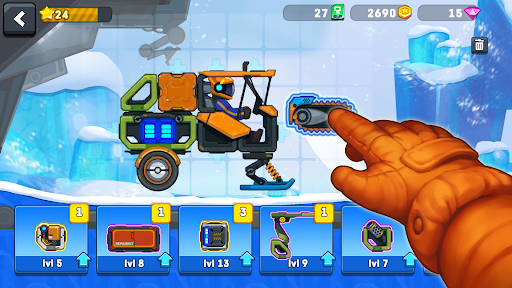 Rovercraft 2: Araba yarışı ekran görüntüsü
