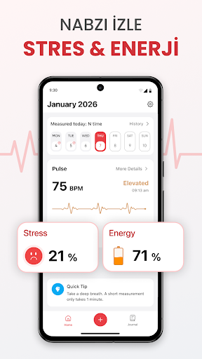 Pulsoro - Heart Rate Monitor ekran görüntüsü
