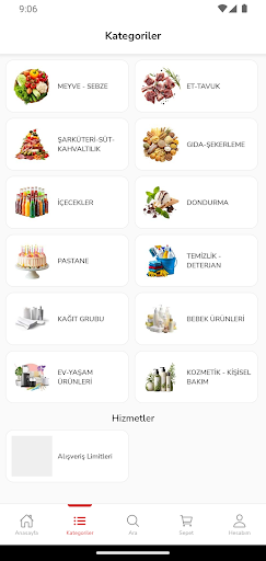 Bilgemar - Online Market ekran görüntüsü