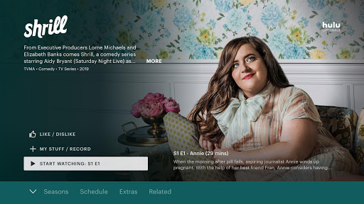 Hulu for Android TV ekran görüntüsü