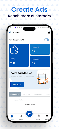 G Delivers: Store Partner App ekran görüntüsü