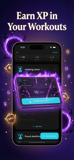 GymLevels: Ranked Gym Workouts ekran görüntüsü