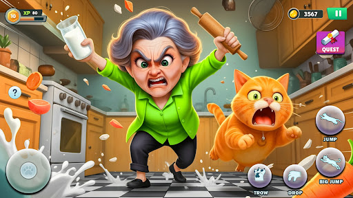 I Am Naughty Cat Simulator ekran görüntüsü