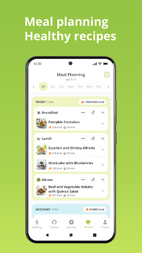 NutriWalking: Aralıklı Oruç ekran görüntüsü