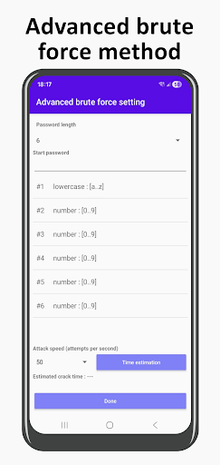 RAR password recovery ekran görüntüsü