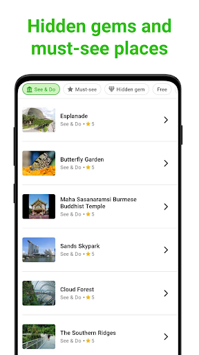 Singapore SmartGuide ekran görüntüsü