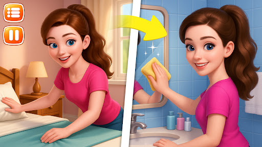Diana's House Cleaning Games ekran görüntüsü