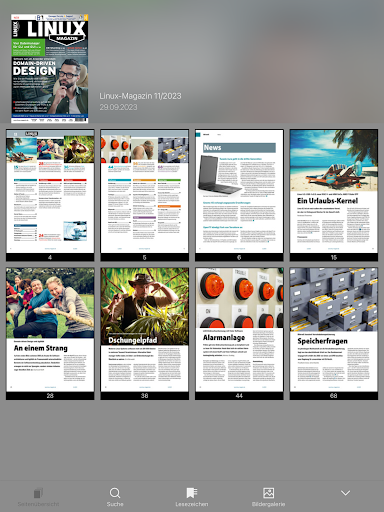 Linux Magazin ekran görüntüsü