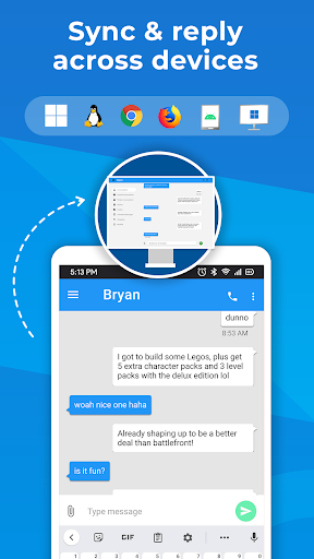 Pulse SMS (Phone/Tablet/Web) ekran görüntüsü