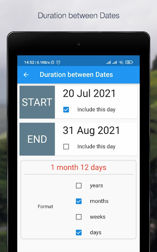 Date Calculator ekran görüntüsü