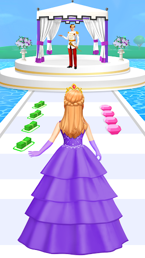 Princess Race: Wedding Games ekran görüntüsü