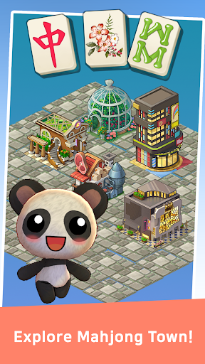 Mahjong Magic Town ekran görüntüsü