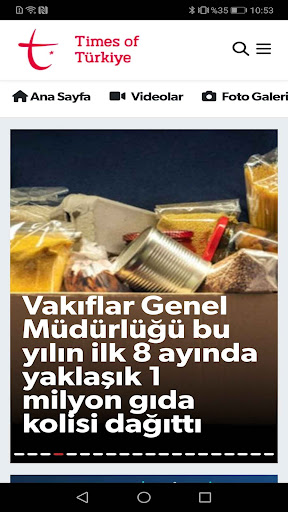 Times of Türkiye ekran görüntüsü