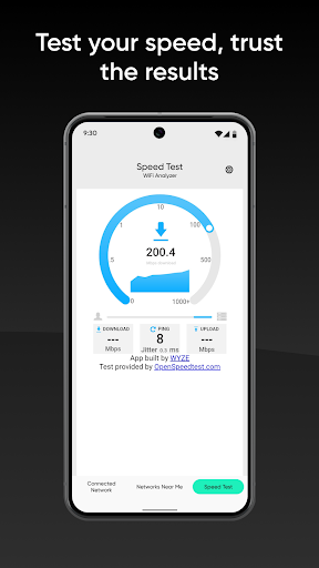 Wyze WIFI Analyzer ekran görüntüsü