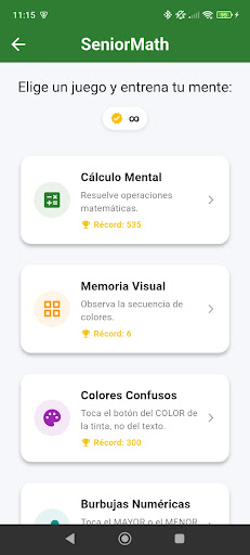 BrainFit: Juegos Mentales ekran görüntüsü