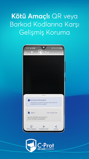 C-Prot QR Code Scanner ekran görüntüsü