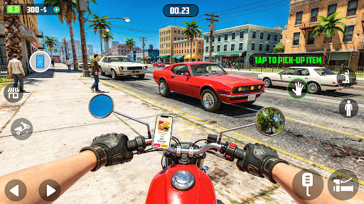 City Food Delivery Sim Games ekran görüntüsü