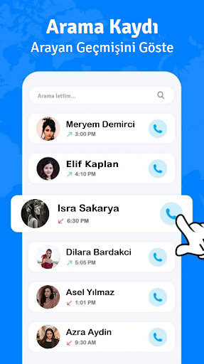 Telefon Numarası Engelleme: ID ekran görüntüsü