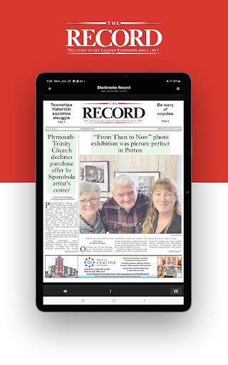 Sherbrooke Record ekran görüntüsü