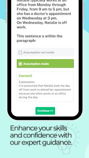 Watson Glaser Practice Test ekran görüntüsü