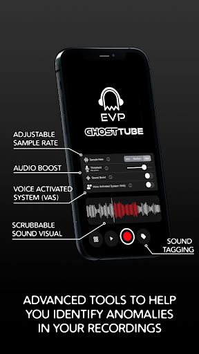 GhostTube EVP ekran görüntüsü