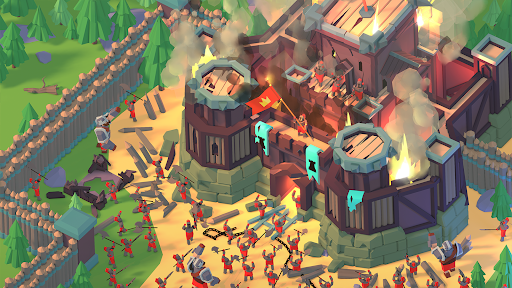 Idle Siege: Savaş Tycoon Oyunu ekran görüntüsü