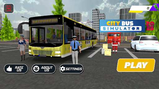City Bus Drive Simulator 2025 ekran görüntüsü