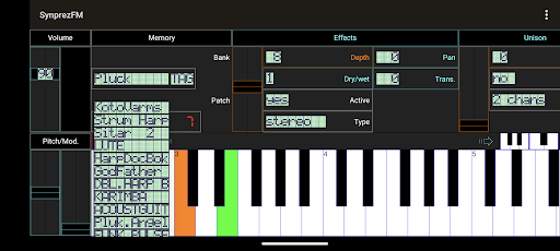 FM Synthesizer [SynprezFM II] ekran görüntüsü
