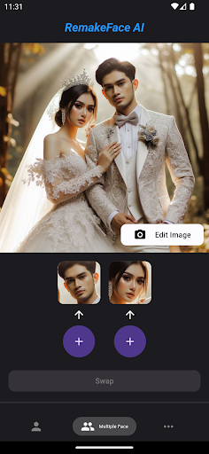 RemakeFace : AI Face Swap ekran görüntüsü