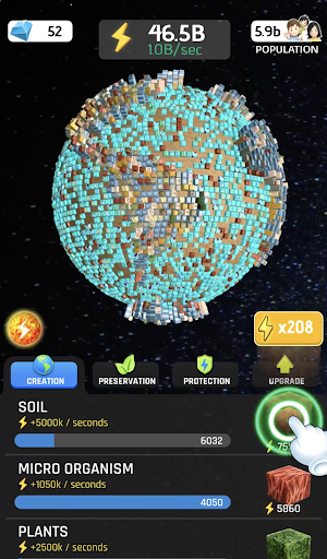 Idle World - Build The Planet ekran görüntüsü