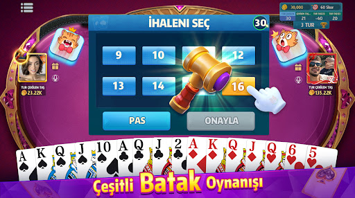 101 Okey Hall-Batak Oyun ekran görüntüsü