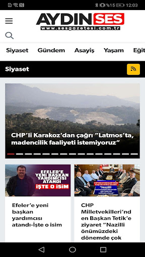 Ses Gazetesi ekran görüntüsü