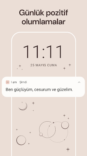 I am - Günlük olumlamalar ekran görüntüsü