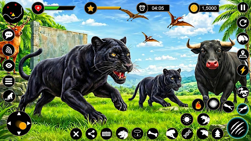 Wild Panther Life Simulator ekran görüntüsü