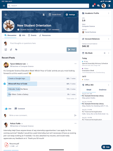 CCU Connect ekran görüntüsü