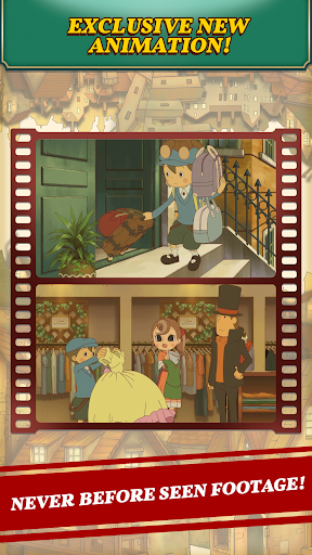 Layton: Curious Village in HD ekran görüntüsü