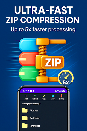Zip Unzip RAR Extractor ekran görüntüsü