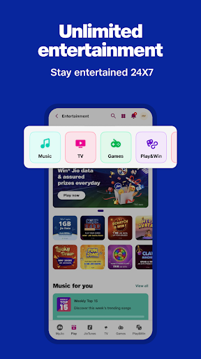 MyJio: For Everything Jio ekran görüntüsü