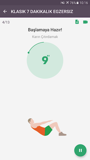 Ev Egzersizleri - Fitness ekran görüntüsü