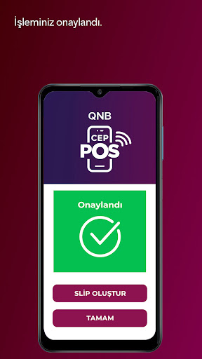 QNB CepPOS ekran görüntüsü