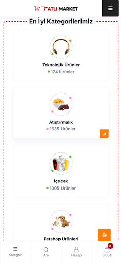 Tatlı Supermarket ekran görüntüsü