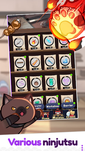 Ninja Defenders : Cat Shinobi ekran görüntüsü