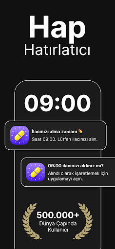 İlaç Hatırlatıcı: Hap Takip ekran görüntüsü