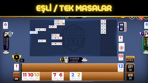 101 Yüzbir Okey Elit ekran görüntüsü