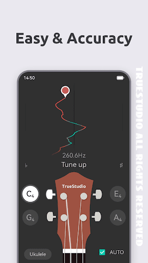 Ukulele Tuner ekran görüntüsü