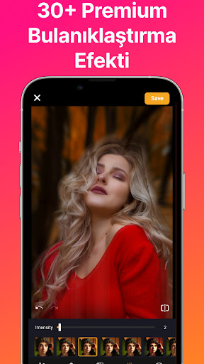 Fotoğraf Bulanıklaştırma Blur ekran görüntüsü