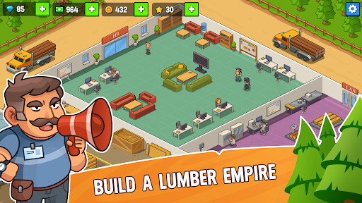 Lumber Inc Tycoon ekran görüntüsü