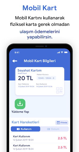 Kentkart ekran görüntüsü