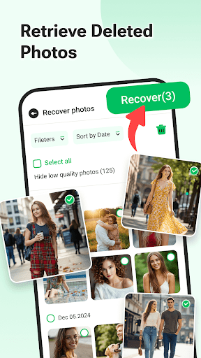 Photo Recover Go: Photo&Video ekran görüntüsü